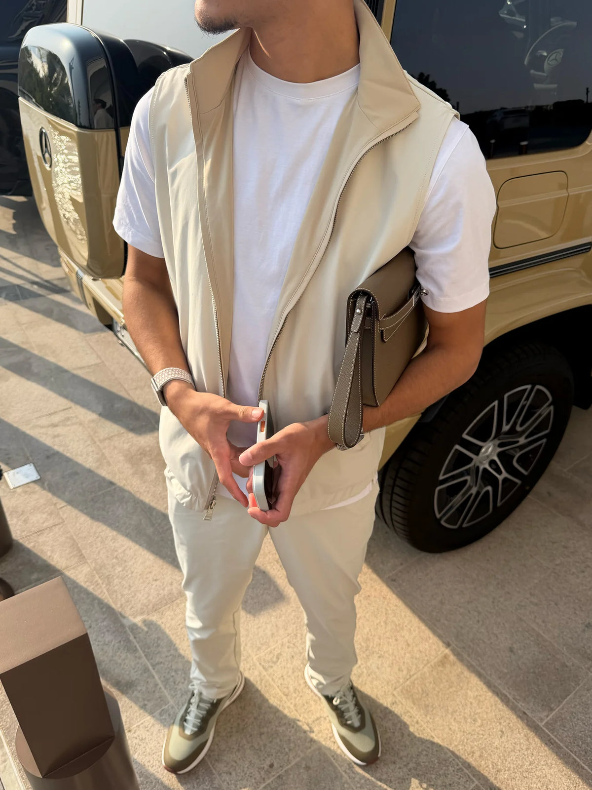 White Shiny T-Shirt
