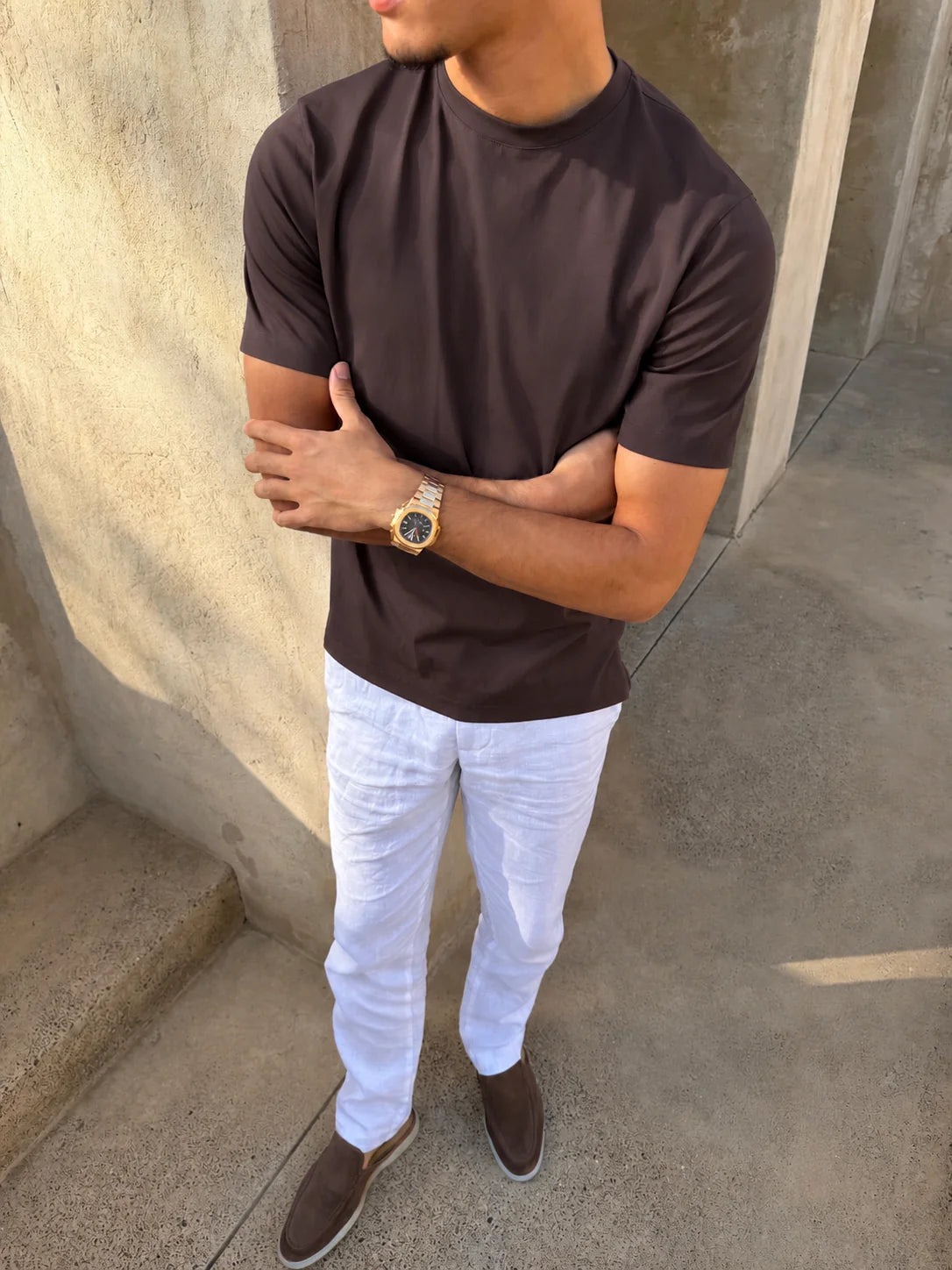 Espresso Shiny T-Shirt