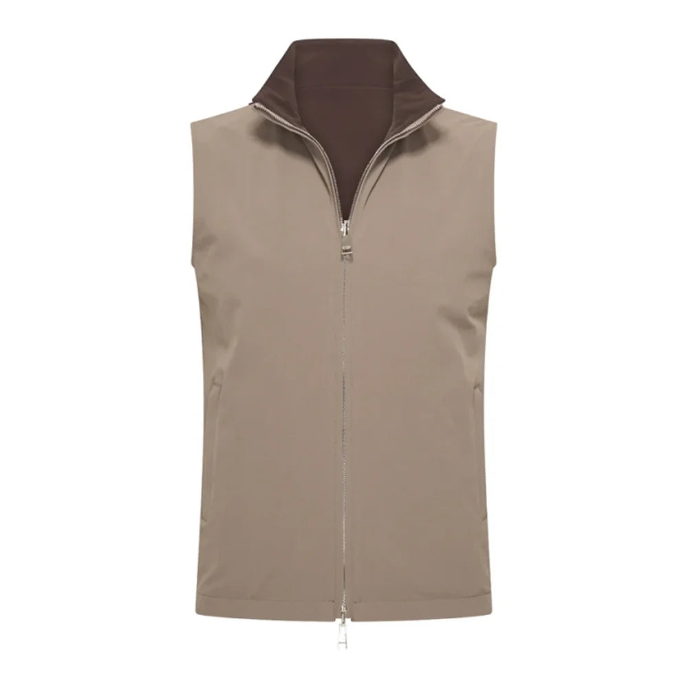 Reversible Gilet - Espresso & Falcon