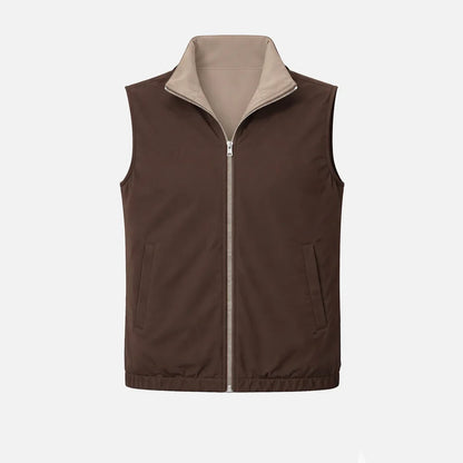 Reversible Gilet - Espresso & Falcon